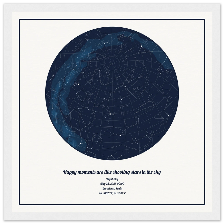 Poster di qualità museale realizzato in carta opaca con cornice in legno